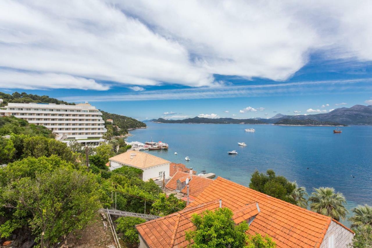 New Apartment With Terrace And Sea View Lopud Exterior foto